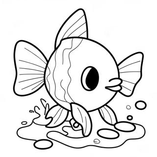 Magikarp Kleurplaat 65840-54387