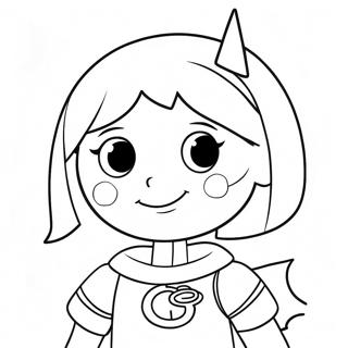 Wordgirl Kleurplaat 66270-54734