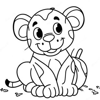 Tigger Kleurplaat 6644-5403