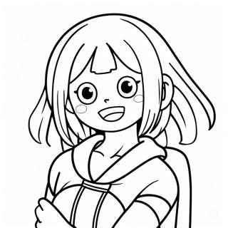 Uraraka Kleurplaat 66610-54996