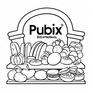 Publix Logo Kleurplaat 66870-55212