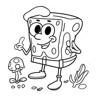 Stoner Spongebob Kleurplaat 66981-55288