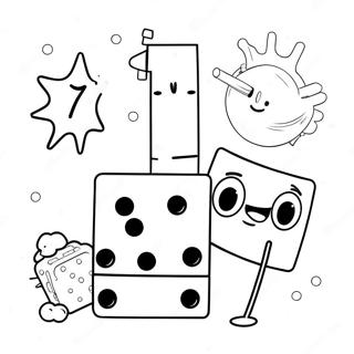 Numberblocks 11 Kleurplaat 66991-55295