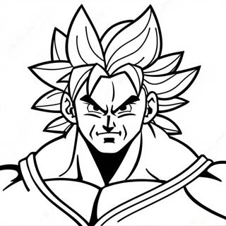 Broly Kleurplaten