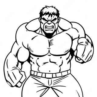 Hulk In Actie Kleurplaat 67283-55517