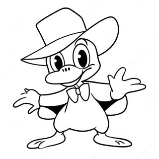 Darkwing Duck In Actie Kleurplaat 67333-55559