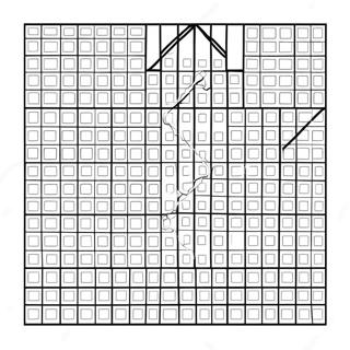 Tetris Spel Raster Kleurplaat 68542-56522