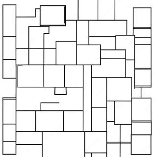 Kleurige Tetris Blokken Kleurplaat 68543-56519