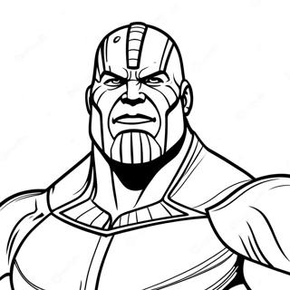 Thanos Kleurplaat 6864-5578