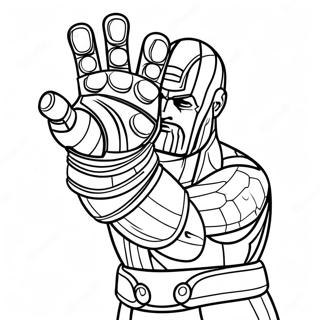 Thanos Met Infinity Gauntlet Kleurplaat 6865-5584