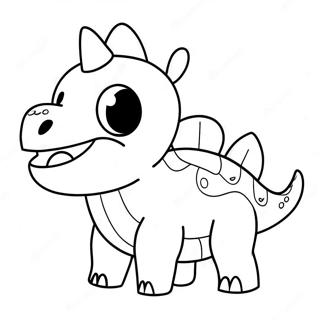 Dino Piggy Roblox Kleurplaat 68662-56614