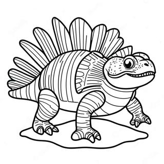 Dimetrodon Kleurplaat 69023-56890