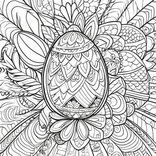 Intricate Pysanky Ei Kleurplaat 69374-57175