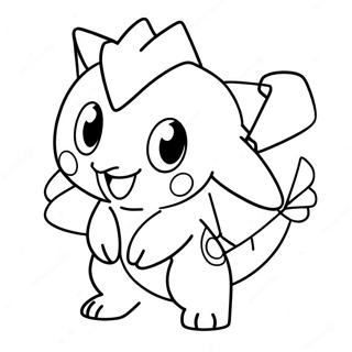 Legendarische Chibi Pokemon Kleurplaten