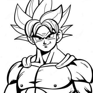 Bardock Kleurplaten