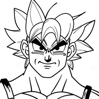 Bardock Kleurplaat 69423-57206