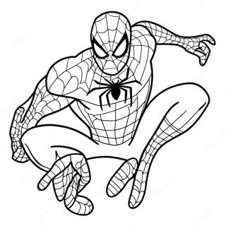 Symbiote Spiderman Kleurplaat 69473-57250