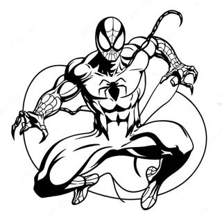 Venom Symbiote Spiderman Kleurplaat 69474-57254