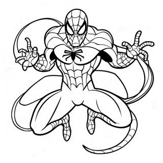 Venom Symbiote Spiderman Kleurplaat 69474-57255