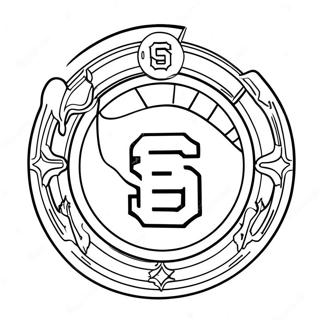 Sf Giants Logo Kleurplaat 69623-57362