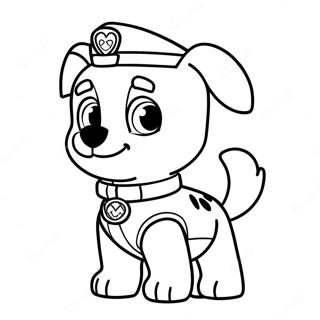 Skye Paw Patrol Kleurplaat 69873-57782