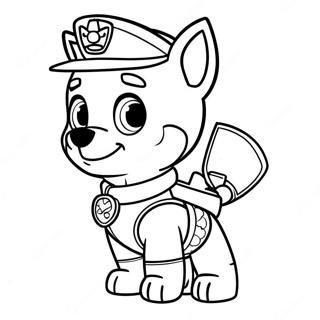 Skye Paw Patrol Kleurplaten