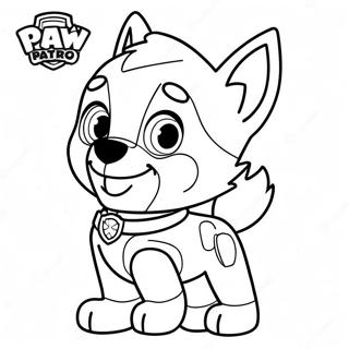 Avontuurlijke Skye Paw Patrol Kleurplaat 69874-57785