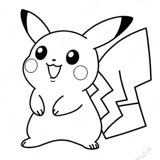 Pikachu In Actie Kleurplaat 69934 57836