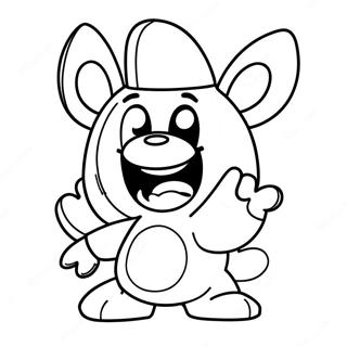 Avontuurlijke Mario Rabbids Kleurplaat 70304-58134