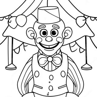 Ennard In Het Circus Kleurplaat 70354-58178