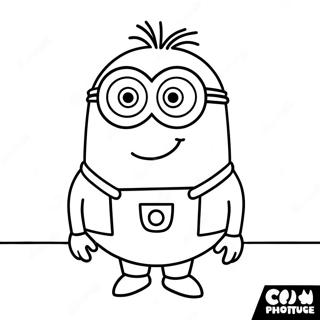 Minion Kevin Kleurplaat 70503-58287