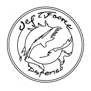 Deftones Bandlogo Kleurplaat 70593-58355