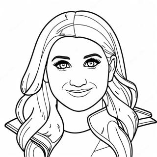 Meghan Trainor Kleurplaat 70613-58386