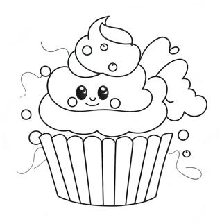 Heerlijke Cupcake Bak Kleurplaat 7065-5749