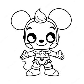 Funko Pop Disney Kleurplaat 70833-58554