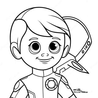 Miles Uit Tomorrowland Kleurplaat 71343-58954