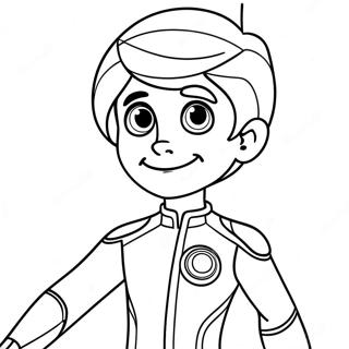 Miles Uit Tomorrowland Kleurplaat 71343-58955