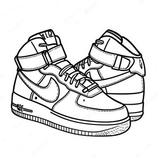 Air Force 1 Kleurplaten