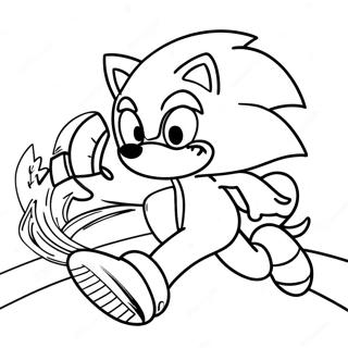 Sonic De Egel Snelheid Kleurplaat 71914-59420