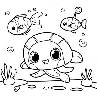 Schattige Vegimal Octonauts Onderwater Avontuur Kleurplaat 71984-59472