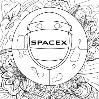 Spacex Kleurplaten