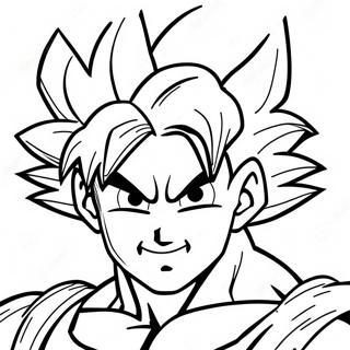 Goku In Super Saiyan Vorm Kleurplaat 72054-59530