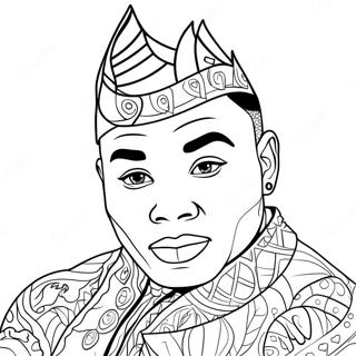 Kevin Gates Kleurplaten