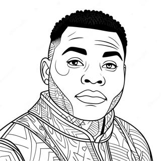 Kevin Gates Kleurplaat 72254-59676