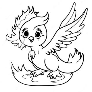 Moltres Kleurplaten