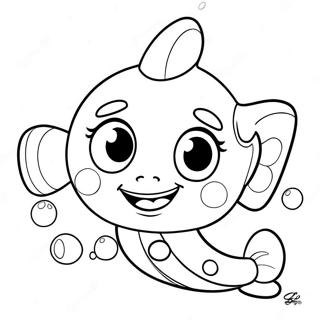 Oona Bubble Guppies Kleurplaten