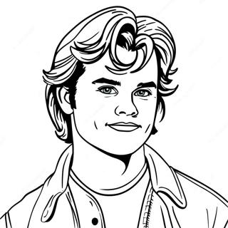 Steve Harrington Kleurplaat 72514-59878