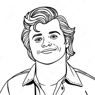 Steve Harrington Kleurplaat 72514-59879