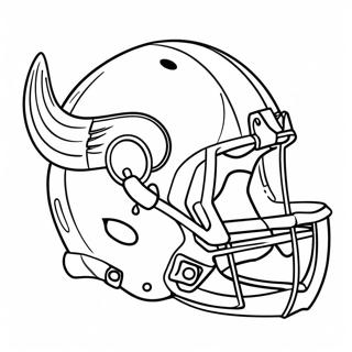 Minnesota Vikings Logo Kleurplaat 7284-5923