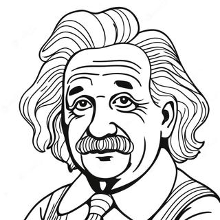 Albert Einstein Kleurplaten